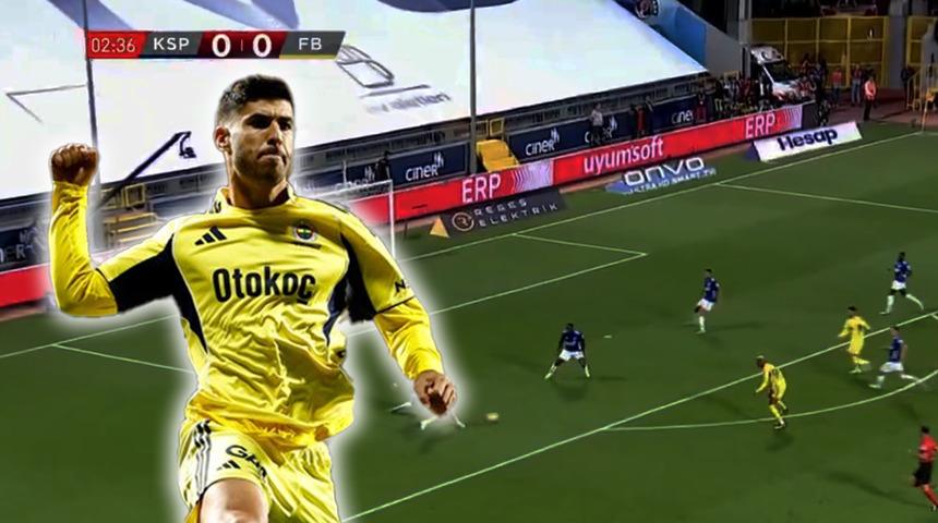 Fenerbahçe'de yeni transfer takımı sırtlıyor! İlklerin gecesinde Kerem Aktürkoğlu asist yaparken Asensio gol attı...