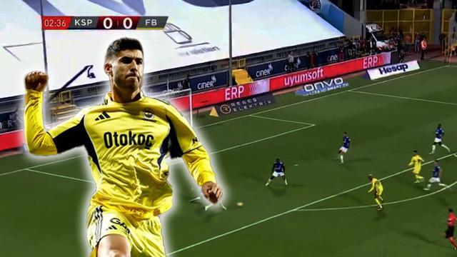 Fenerbahçe'de yeni transfer takımı sırtlıyor! İlklerin gecesinde Kerem Aktürkoğlu asist yaparken Asensio gol attı...