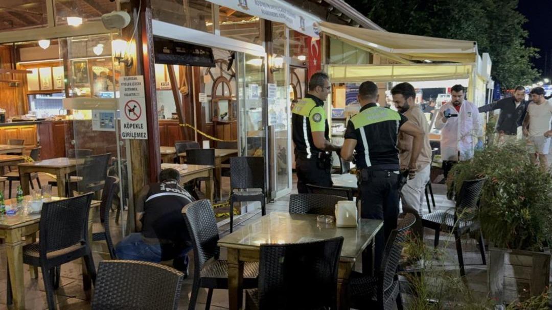 Bodrum’da hesap kavgasında kafeyi kurşun yağmuruna tuttular 1