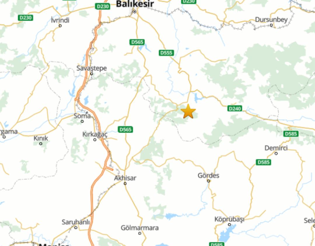 Balıkesir de deprem! İstanbul, İzmir, Bursa da da hissedildi (AFAD-Kandilli son depremler) 1