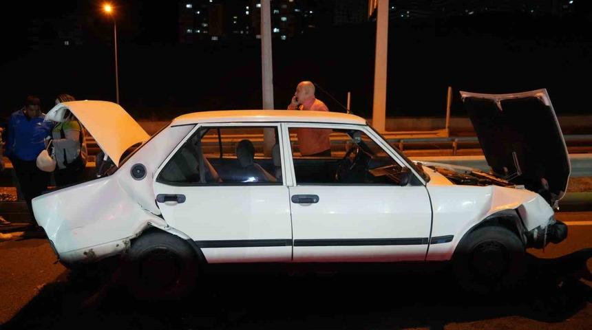 Kırıkkale'de zincirleme trafik kazası: 1 yaralı