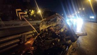 Ataşehir'de gece kazası: 3 yaralı