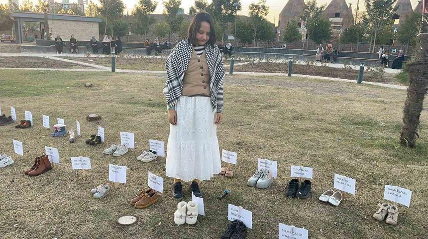 Osmaniye'de Gazze'ye destek sergisi