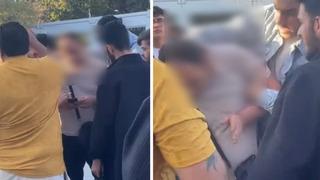 16 yaşındaki kızın fotoğrafını gizlice çekerken yakalandı! Vatandaştan meydan dayağı yedi