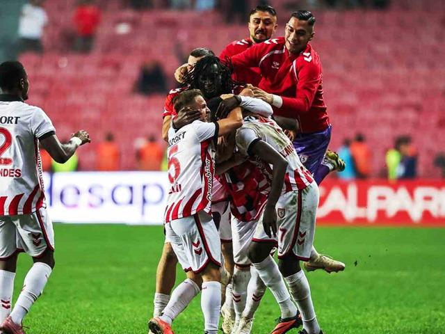 Samsunspor lige iyi başladı! Alt ligden gelen rakiplerine karşı fire vermeyen karadeniz ekibi puanını 11'e yükseltti...