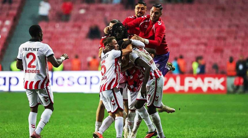 Samsunspor lige iyi başladı! Alt ligden gelen rakiplerine karşı fire vermeyen karadeniz ekibi puanını 11'e yükseltti...