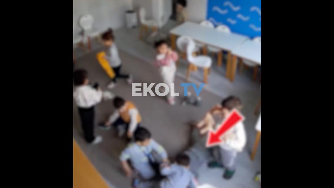 Kreşte skandal! Görüntüleri izleyen aileler inanamadı: Hem akran zorbalığı hem öğretmen istismarı... 5