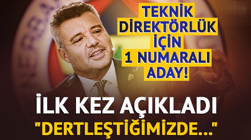 Teknik direktörlük için 1 numaralı aday! İlk kez açıkladı: "Sadettin Saran ile dertleştiğimizde..."