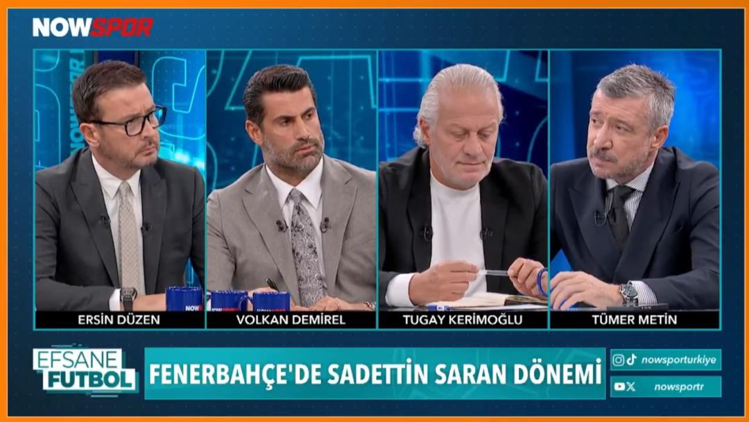 Fenerbahçe de Sadettin Saran sonrası teknik direktör değişimi gündeme geldi! Canlı yayında Tümer Metin Volkan Demirel e sordu... Olay yanıt geldi 1