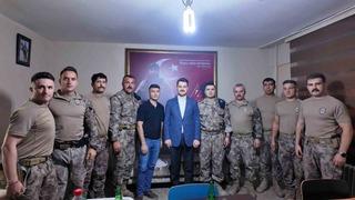 Tuzluca Kaymakamı Yılmaz’dan Özel Harekat Polislerine ziyaret