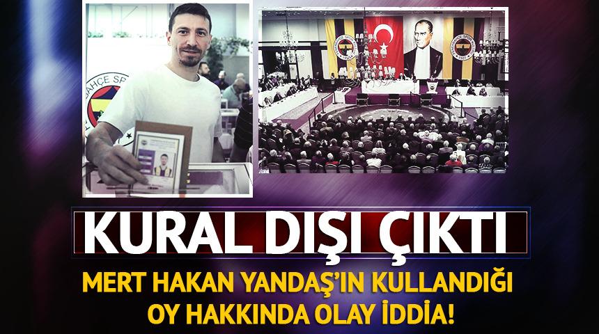 Yüksek Divan Kurulu'ndan Mert Hakan'a şok! Oyu iptal edilebilir...