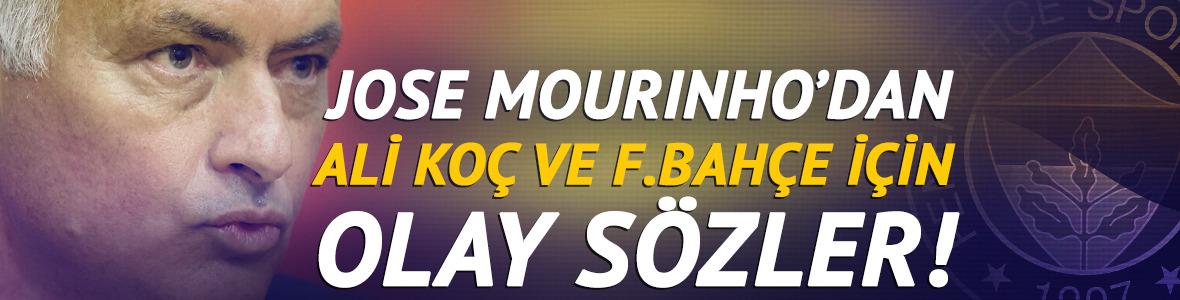 Jose Mourinho, Ali Koç'a sahip çıktı! Fenerbahçe seçimleriyle ilgili flaş ifadeler...