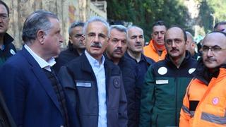 Ulaştırma ve Altyapı Bakanı Abdulkadir Uraloğlu: Çamlıhemşin-Ayder yolu tekrar ulaşıma açıldı