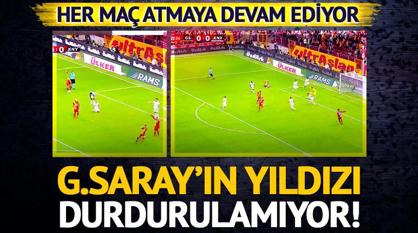 Galatasaray'da Yunus Akgün fırtınası son sürat devam ediyor! Her maç atıyor, durdurulamıyor...