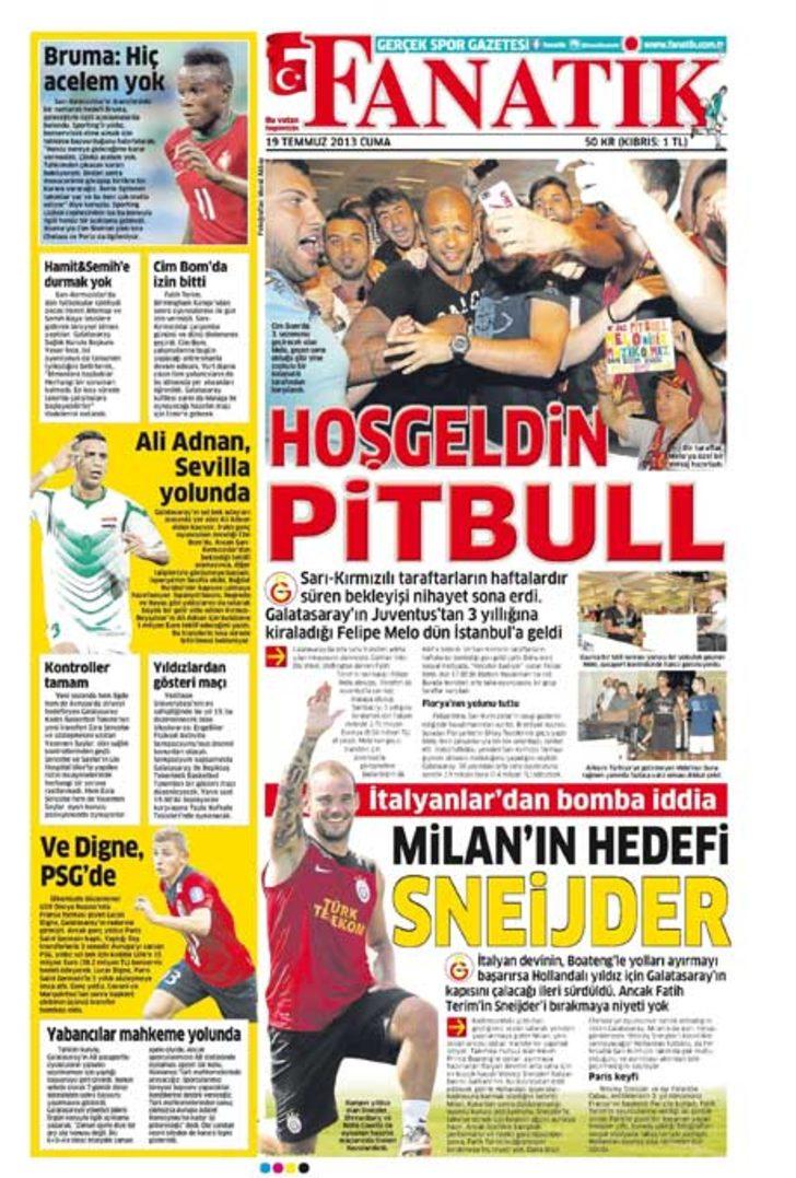 Sporun Manşetleri (19 Temmuz 2013) G2