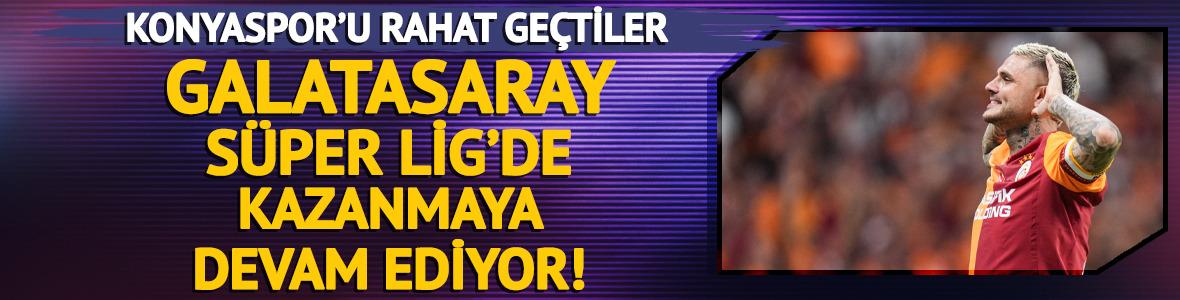 Galatasaray, Süper Lig'de galibiyetlerine devam ediyor! İnanılması zor istatistik...