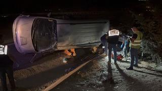 Feci kaza! Minibüs takla attı: 2 ölü, 8 yaralı