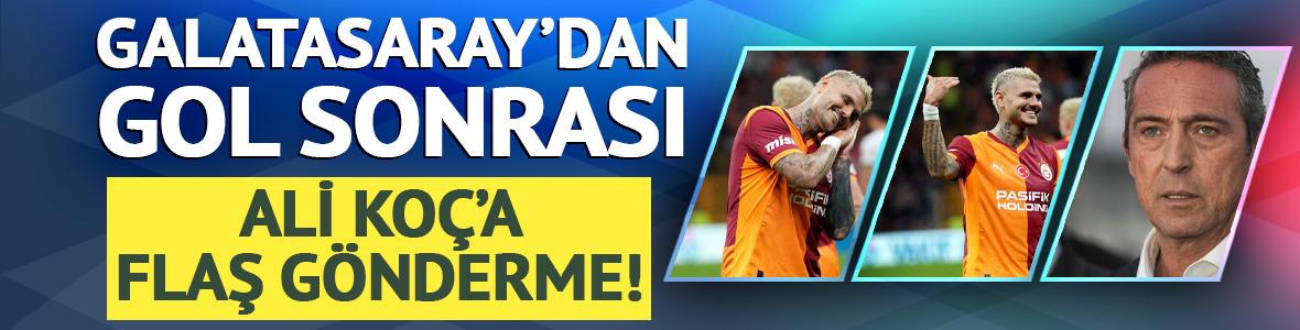 Galatasaray'dan Ali Koç'a flaş gönderme! Konyaspor maçında tüm tribünler bağırdı