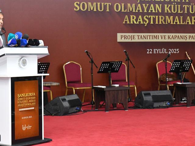 Şanlıurfa'nın somut olmayan kültürel mirası kayıt altına alındı