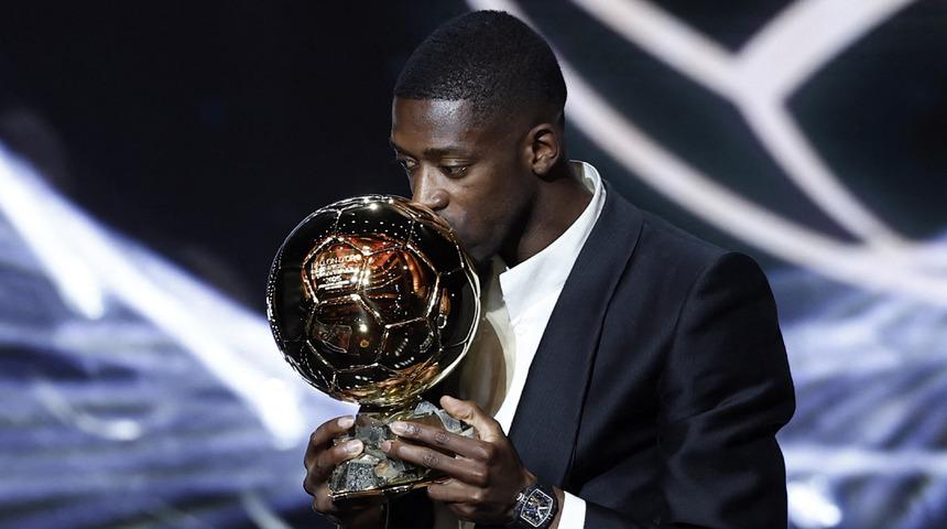 Yılın En İyi Oyuncusu PSG'den Ousmane Dembele oldu! Ballon d'Or ödülü sahibini buldu...