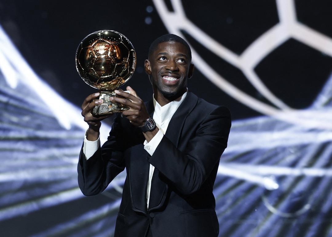 Yılın En İyi Oyuncusu PSG den Ousmane Dembele oldu! Ballon d Or ödülü sahibini buldu... 1
