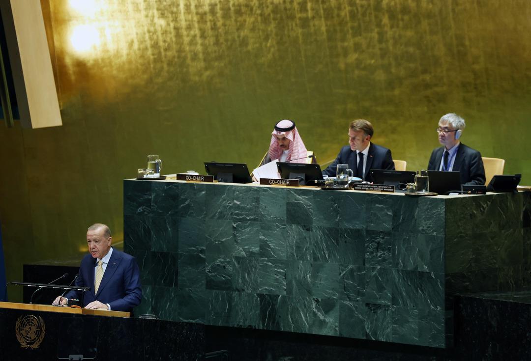 Cumhurbaşkanı Erdoğan dan BM deki Filistin zirvesinde Gazze mesajı: "Elini vicdanına koyan hiç kimse yaşananları kabul edemez" 5