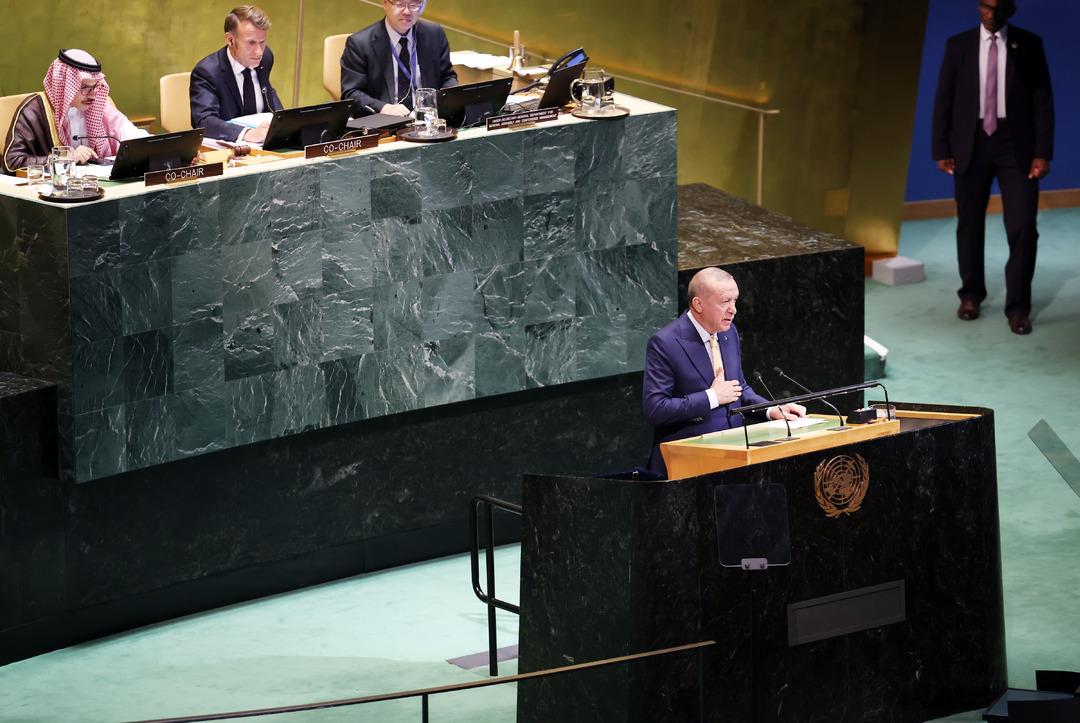 Cumhurbaşkanı Erdoğan dan BM deki Filistin zirvesinde Gazze mesajı: "Elini vicdanına koyan hiç kimse yaşananları kabul edemez" 4