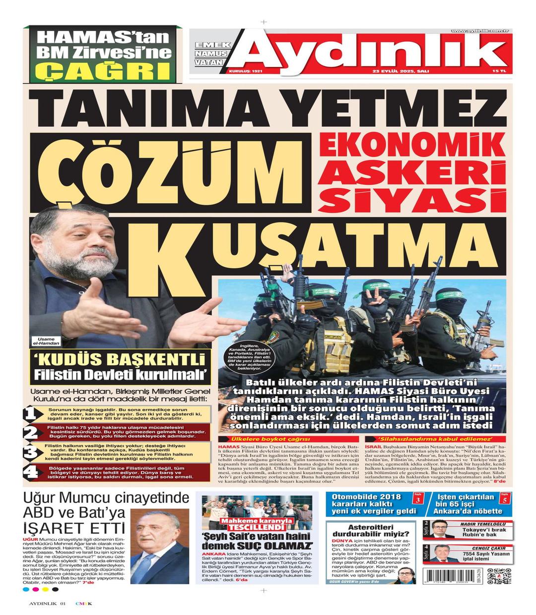Aydınlık Gazetesi