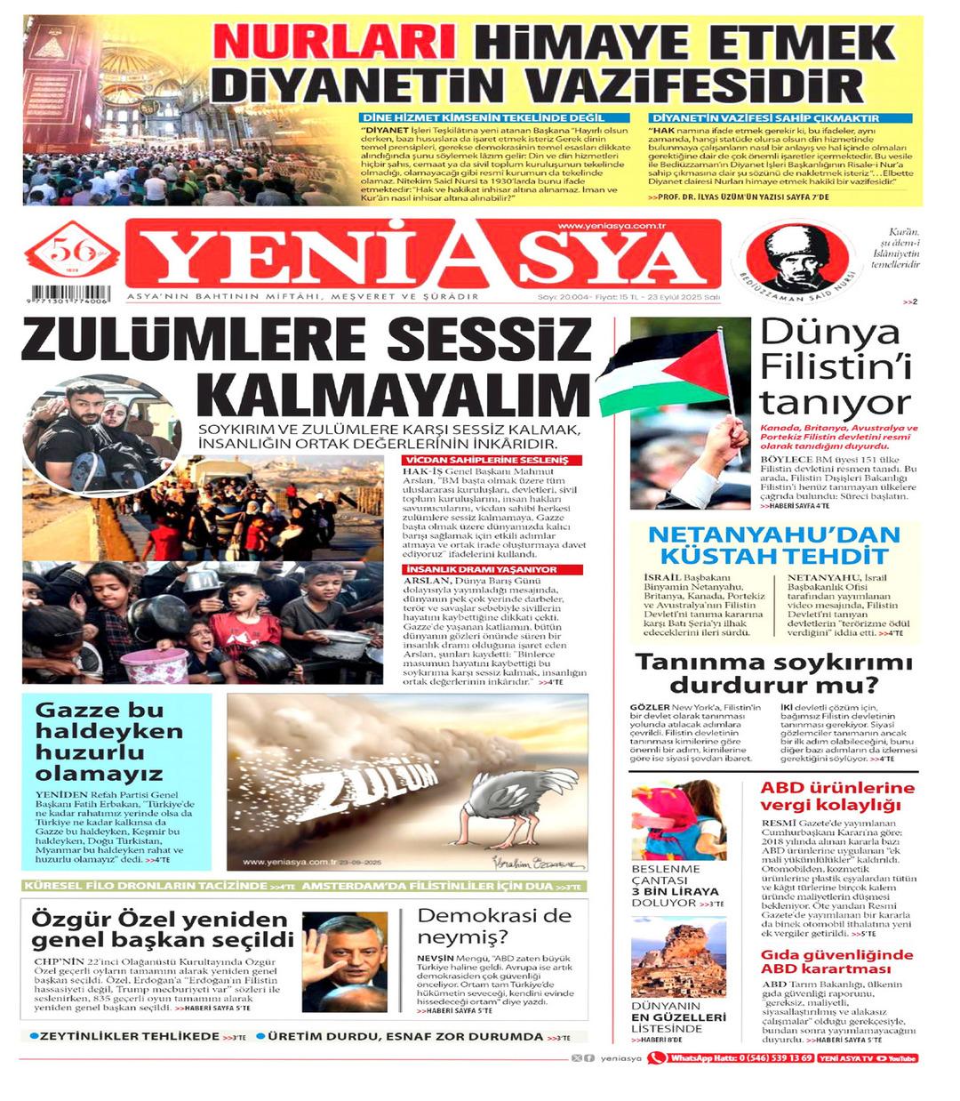 Yeni Asya Gazetesi