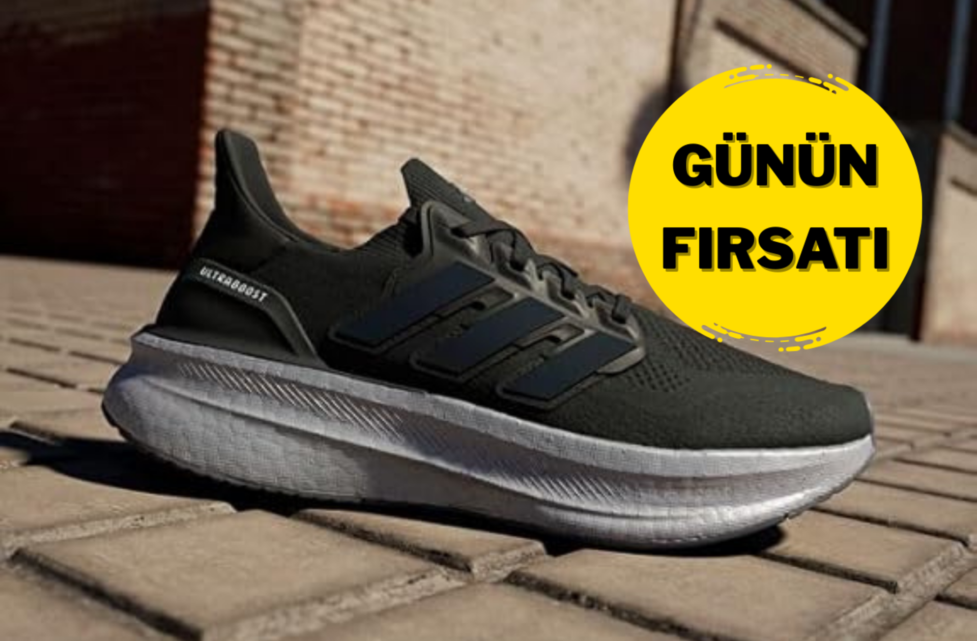 Hafif, dayanıklı ve şık! Adidas Ultraboost 5 Erkek Koşu Ayakkabısı indirime girdi