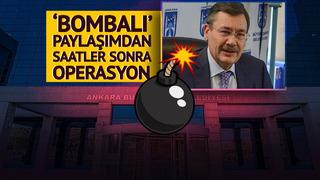 'Bombalı' paylaşımdan saatler sonra operasyon! Akıllara aynı soru geldi: Melih Gökçek ABB operasyonunu önceden mi haber verdi?