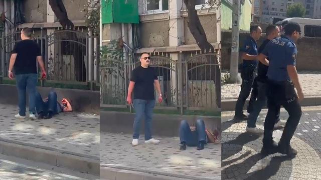 Alacak verecek kavgası kanlı bitti! Sokak ortasında iş insanını bıçakladı