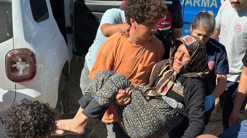 Kayıp olan Safiye nine ’dron’la bulundu