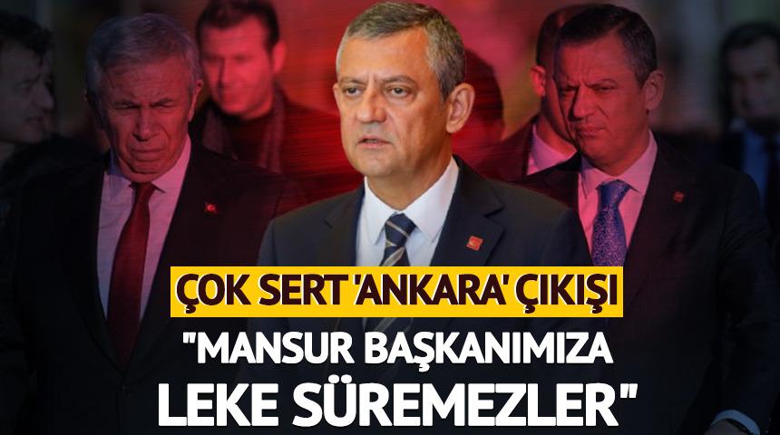 Özgür Özel: Mansur Yavaş başkanımızın yanındayız