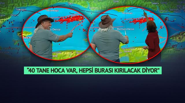 İstanbul'daki iki fay hattını işaret etti