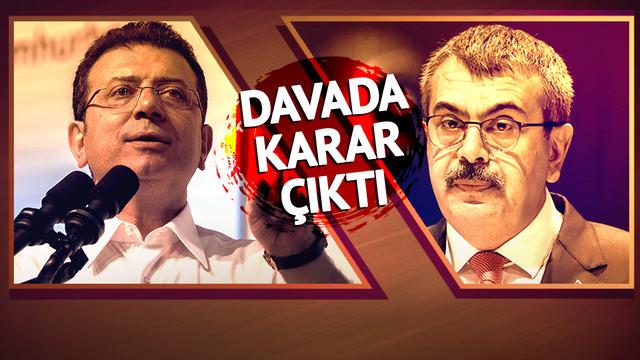 İmamoğlu kazandı, Bakan Tekin kaybetti
