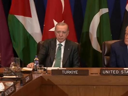 BM'de Gazze zirvesi! Cumhurbaşkanı Erdoğan ile Trump bir araya geldi