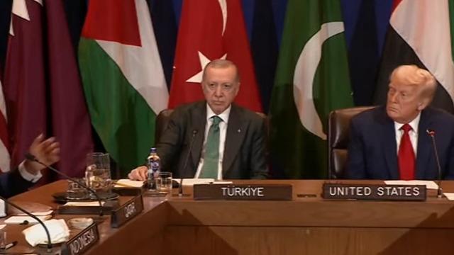 BM'de Gazze zirvesi! Cumhurbaşkanı Erdoğan ile Trump bir araya geldi