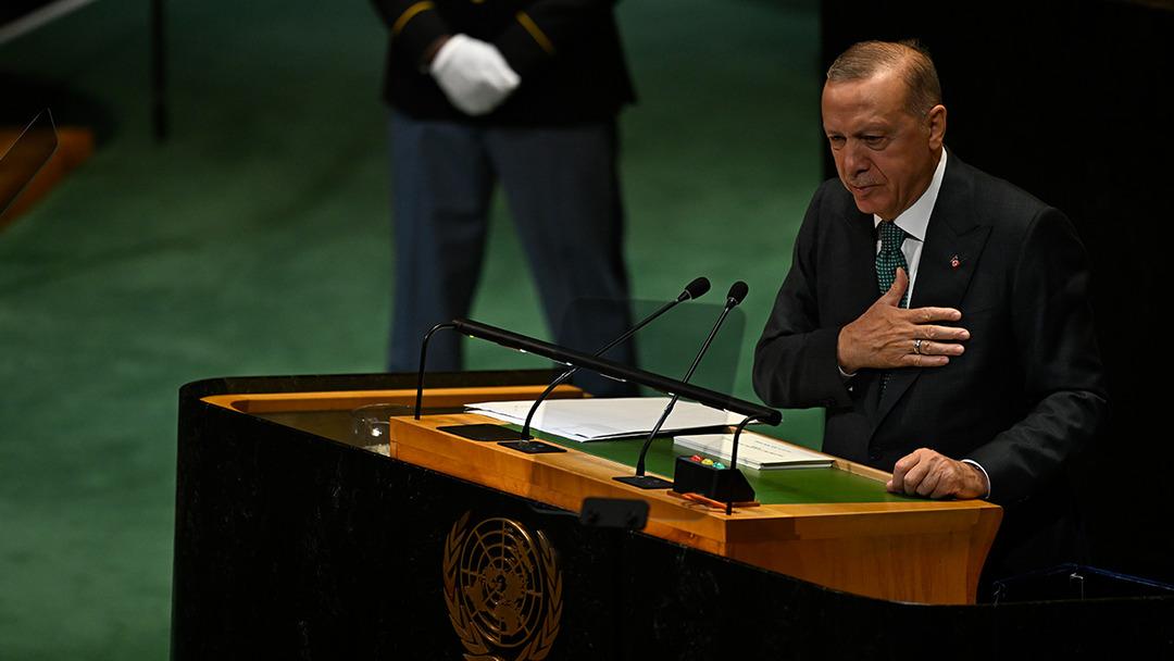 BM de Gazze zirvesi! Cumhurbaşkanı Erdoğan ile Trump bir araya geldi 1