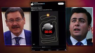 Saatli bomba paylaşımı kafaları karıştırmıştı! Melih Gökçek'i oğlu böyle savundu: Toplantıya hazırlanıyorum, babam onu kast etti