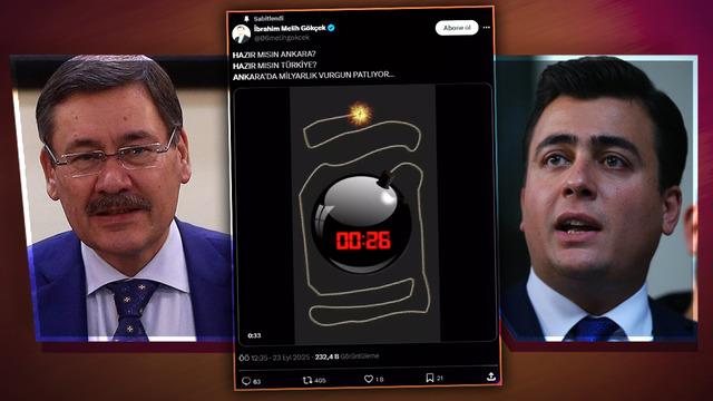 Saatli bomba paylaşımı kafaları karıştırmıştı! Melih Gökçek'i oğlu böyle savundu: Toplantıya hazırlanıyorum, babam onu kast etti