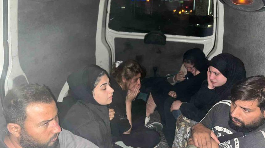 Hatay'da polis kaçak göçmenlere operasyon düzenledi