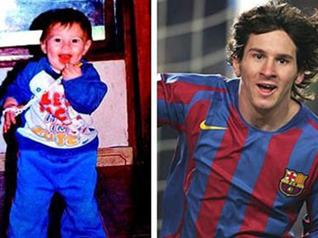 Yıldız Futbolcuların &ccedil;ocukluk halleri