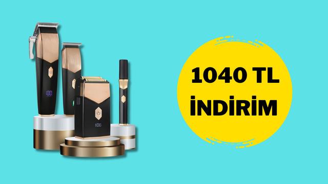 Ev konforunda profesyonel sonuç! Powertec TR-5600 Pro 4’ü 1 Arada Set indirimde