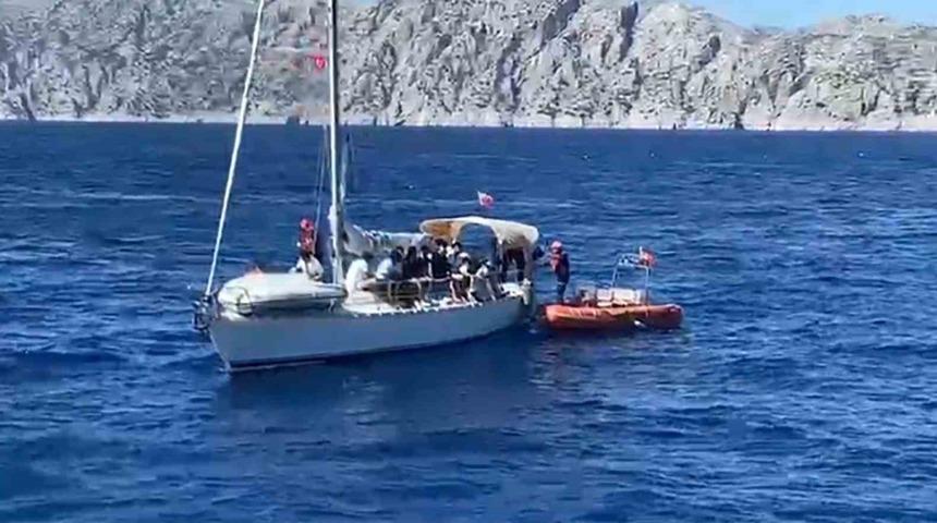 Muğla'da düzensiz göçmen operasyonu