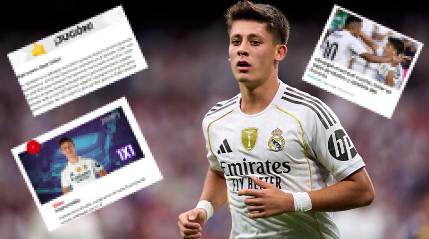 Real Madrid'de Arda Güler İspanyolları mest etti! Gazete manşetleri Milli yıldızla süslendi... Modric ve Özil gibi... Guti'yi hatırlattı