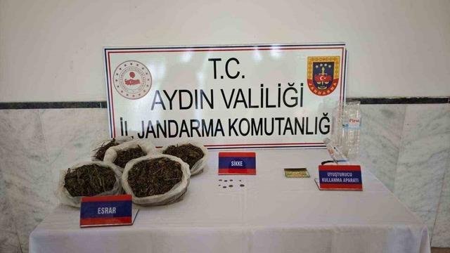 Kuyucak’ta uyuşturucu madde ele geçirildi