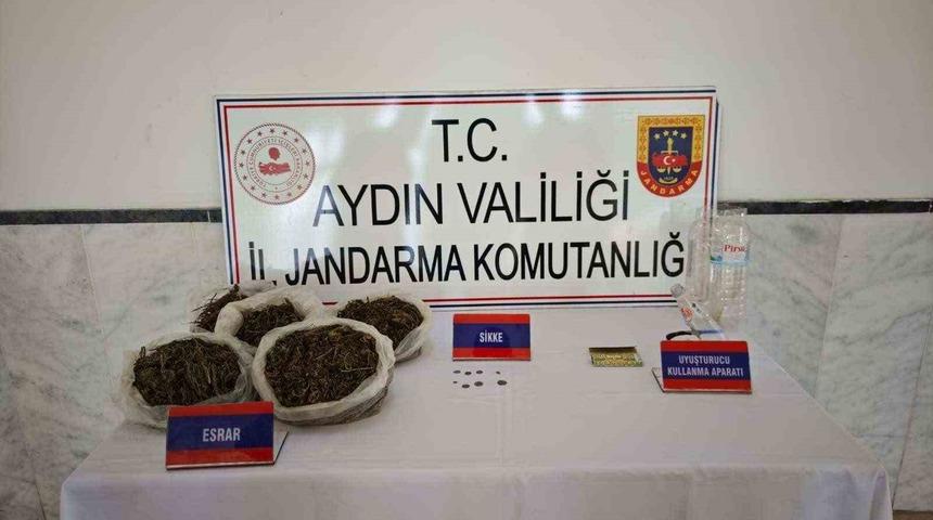 Kuyucak’ta uyuşturucu madde ele geçirildi
