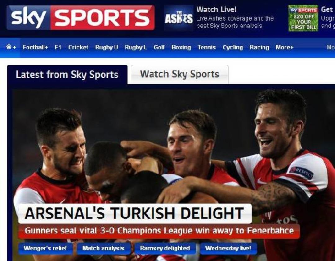 Fenerbah&ccedil;e  Arsenal ma&ccedil;ı Avrupa basınında...