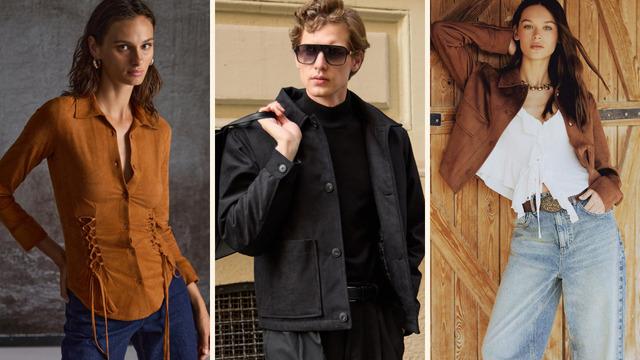 Sezonun yükselen yıldızı süet! İşte ceketten çantaya öne çıkan parçalar